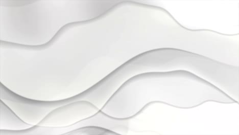 grey liquid abstract waves video animation