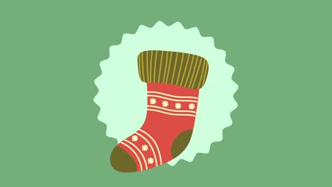medias de navidad con regalo
