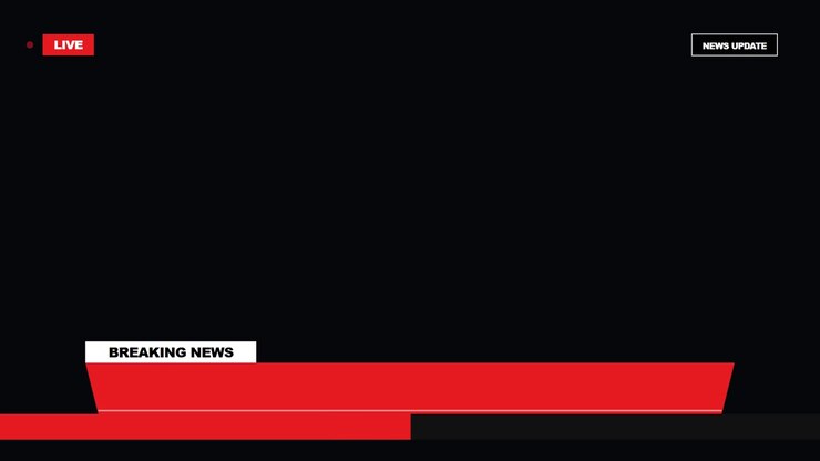 Breaking News grafik-skabelon til Lower Third i udsendelse