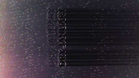 Dry-January-Titel,-Glitch-Motion-Grafik,-Analoger-Videoeffekt-Auf-Dry-January-Motion-Grafik,-Vertikales-Video