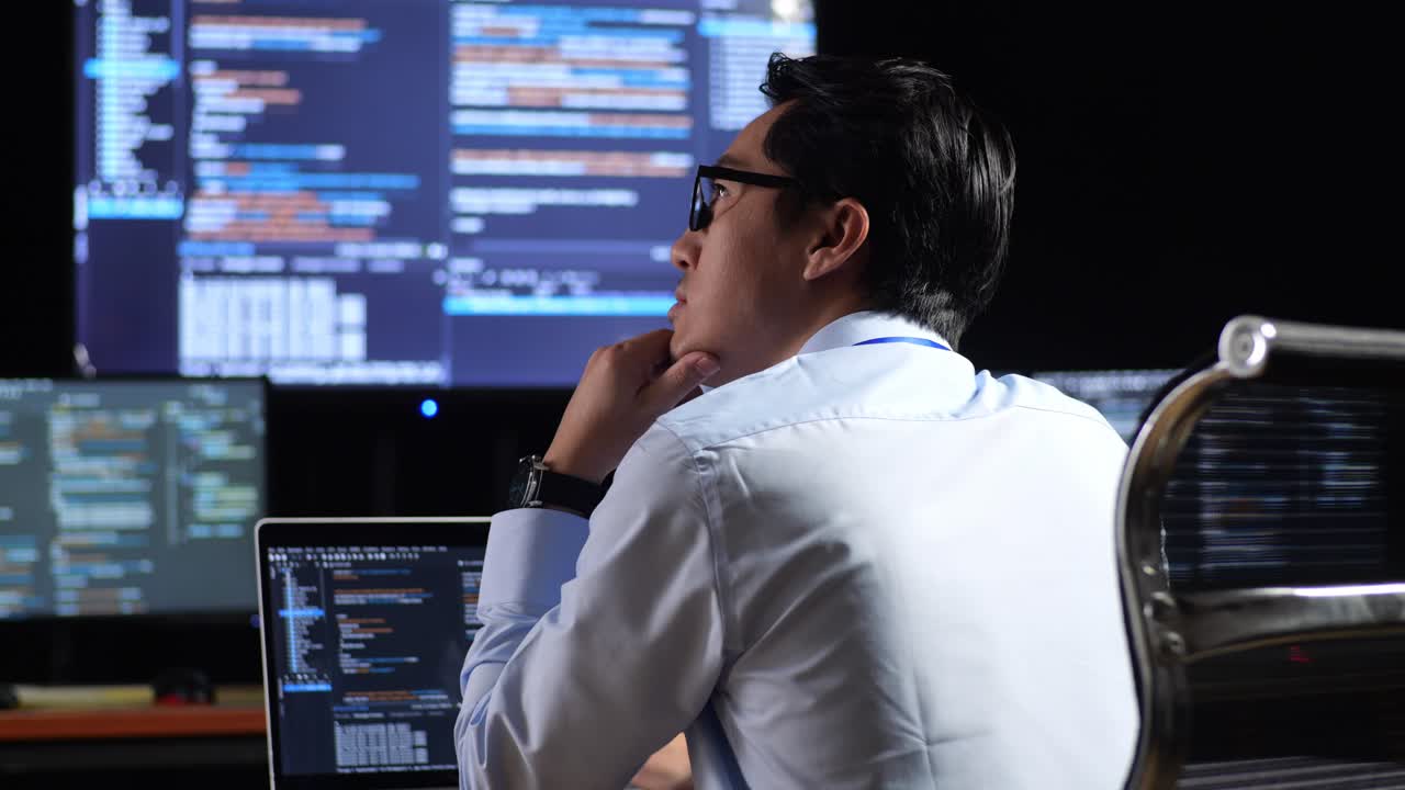 programador en el trabajo