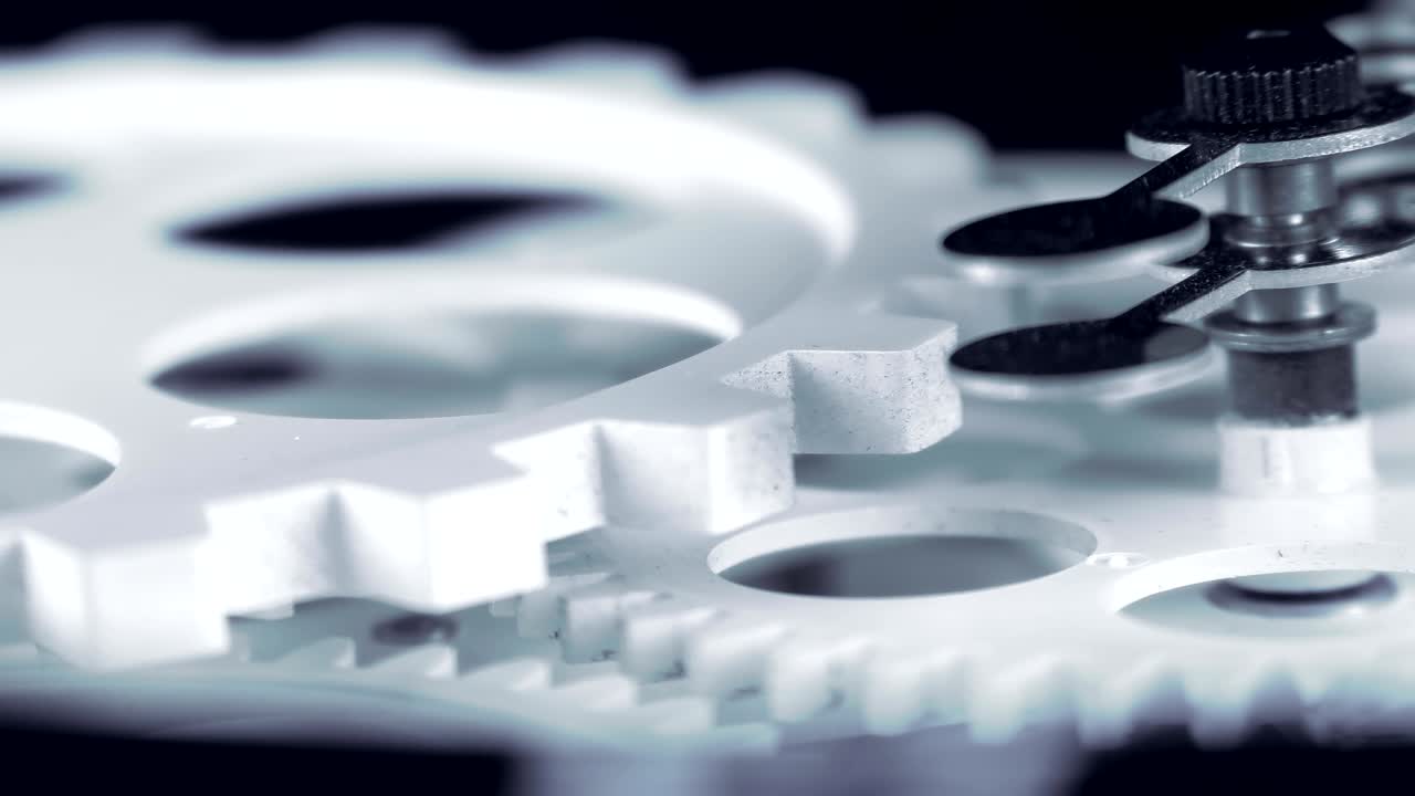 추상적인 레트로 시계 기어