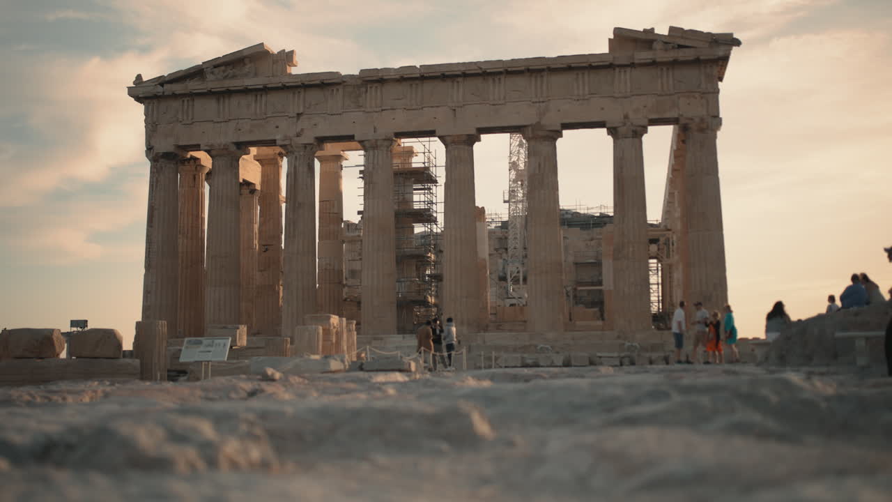 The Parthenon in Athens, Greece