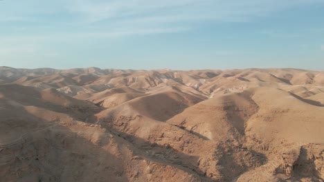 Flying-Above-The-Desert-Mountains