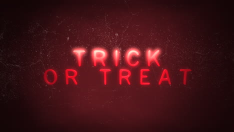 blood-red challenge: trick or treat amidst deep scarlet void