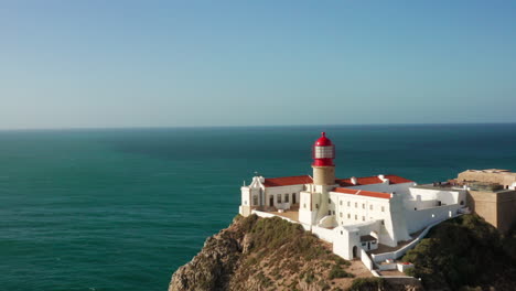 Antenne:-Das-Licht-Von-Cabo-De-São-Vicente-In-Portugal