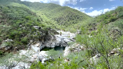 Shot-Of-Cascada-Near-Los-Cabos-In-Mexico