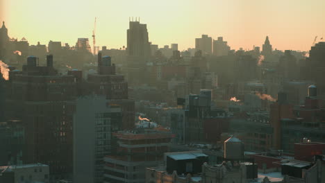 el horizonte de los edificios de la ciudad de nueva york