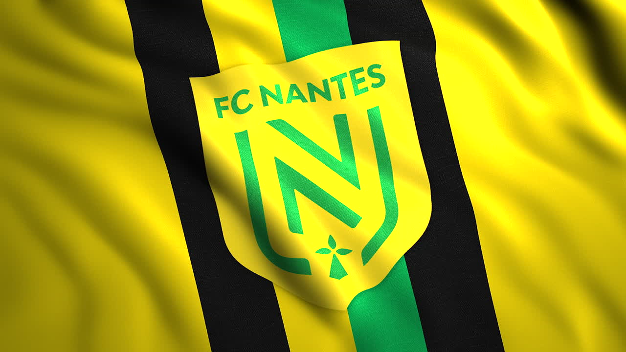 la bandera del fc nantes