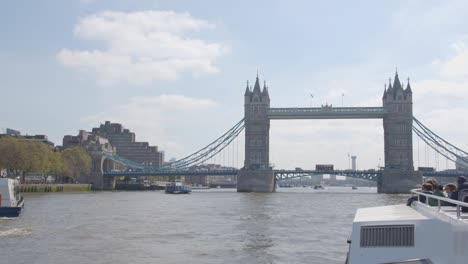 View-Of-Tower-Of-London-And-Tower-Bridge-From-Tourist-Boat-On-River-Thames-2