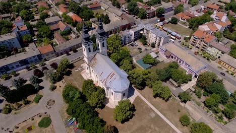 flying around the orthodox church