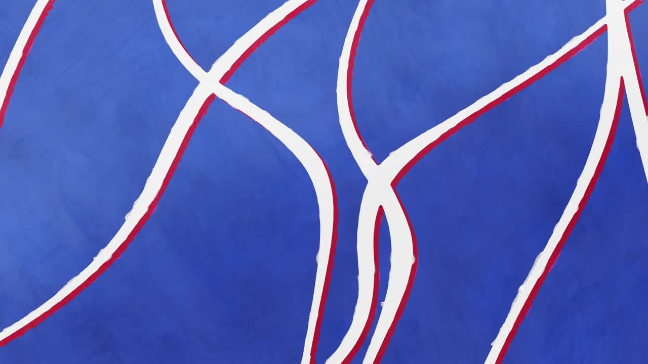 크리에이티브 에스테틱 애니메이션 포스터