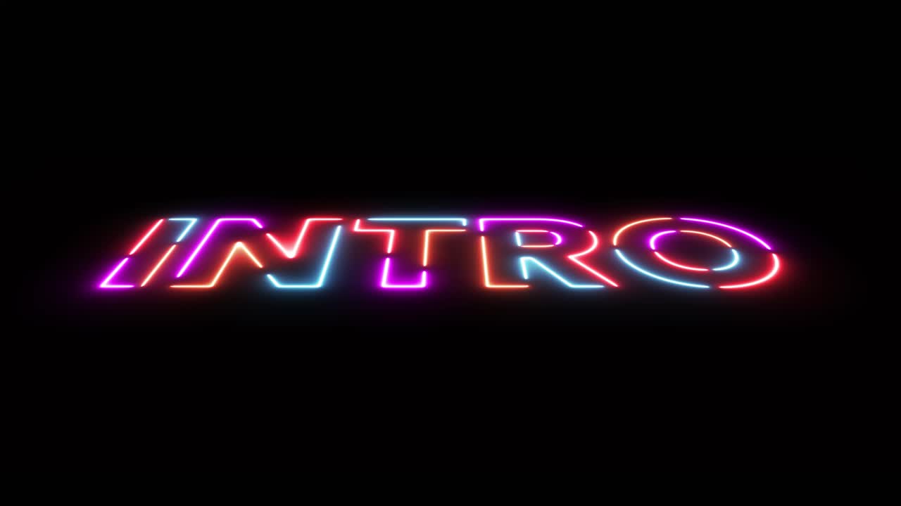 Neon Intro