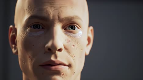 hyper-realistic synthetic face: examination of advanced features and textures in digital human representation for artistic and technological applications