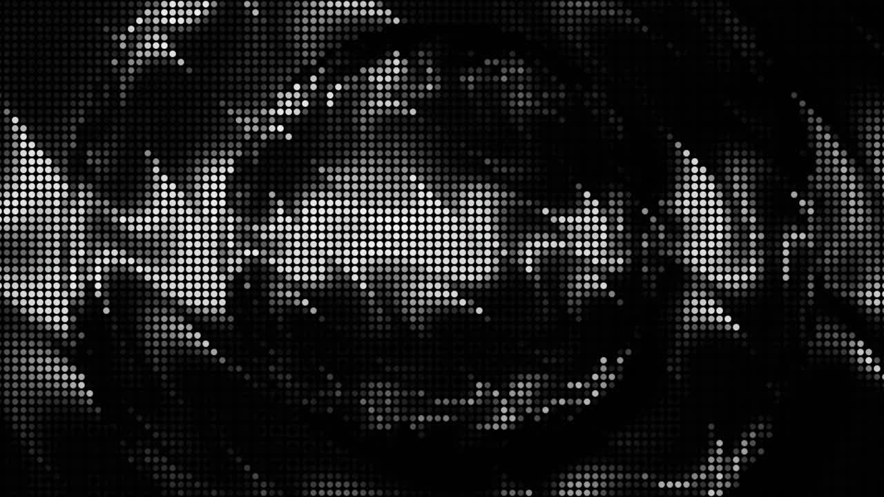 fondo de patrón de puntos abstractos en blanco y negro