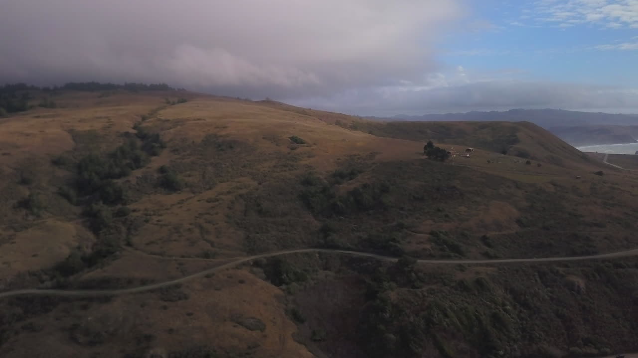 california scenic highway 1 desde el punto de vista de los drones