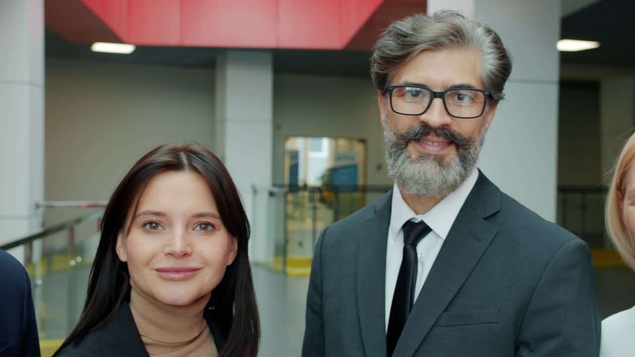 retrato del equipo de negocios