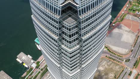 hong kong icónico rascacielos ciudad abarrotada de edificios altos puerto panorama china