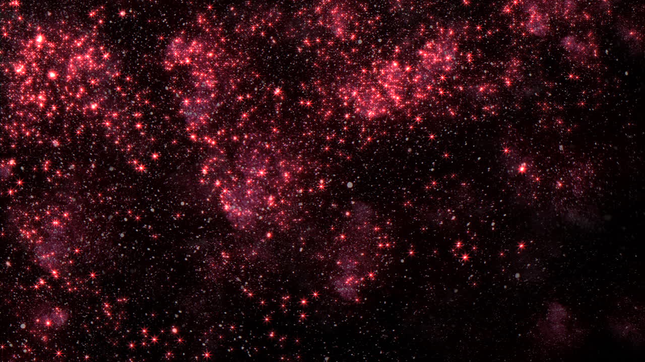 별의 대조, 어두운 구름 가운데 빛나는 은 별들