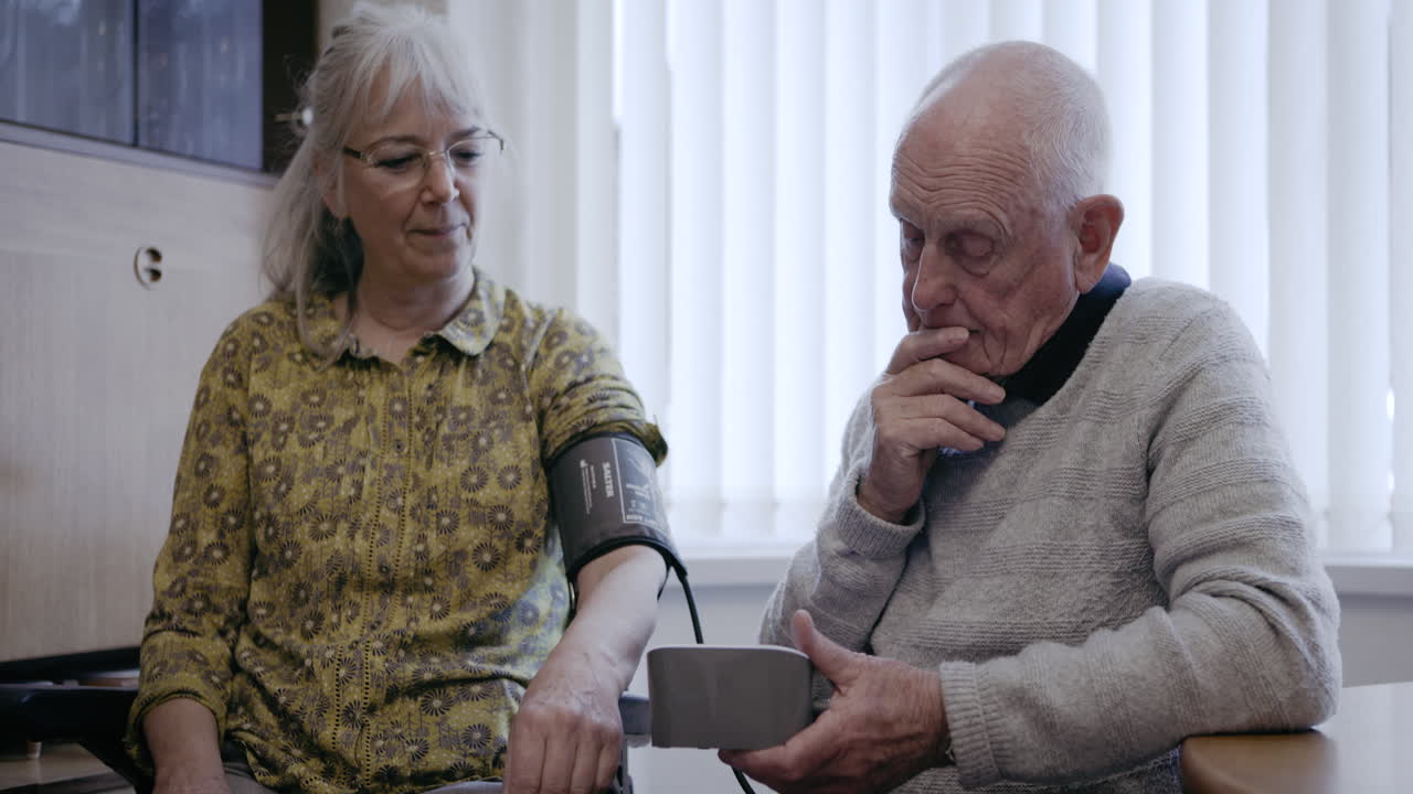 Elderly Care and Blood Pressure Monitoring