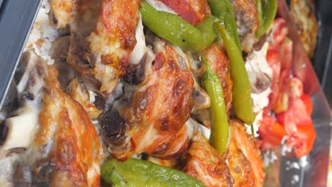 food with meat and vegetables