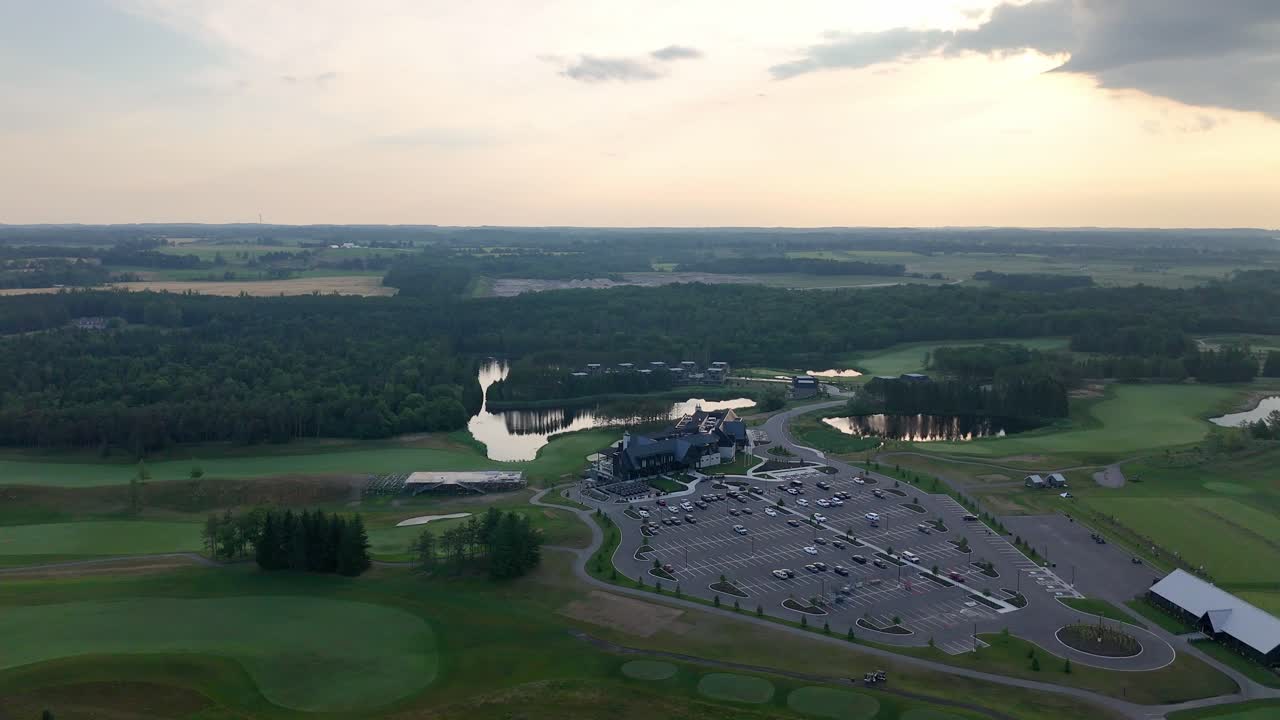 TPC Toronto At Osprey Valley Golf Course At Alton In Caledon, Ontario, Canada. PGA Canadian Open tournament will be played there.Home of Golf Canada