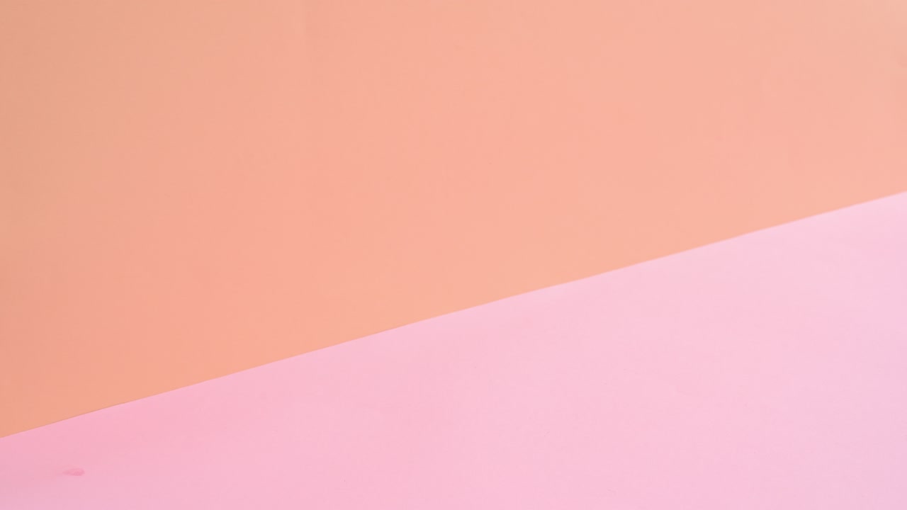 deliciosos chocolates oscuros rellenos de cerezas aparecen contra el tema rosa naranja. detenga el movimiento