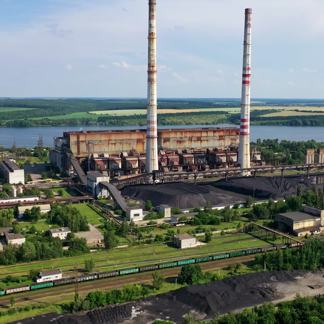 аэрофотоснимки завода