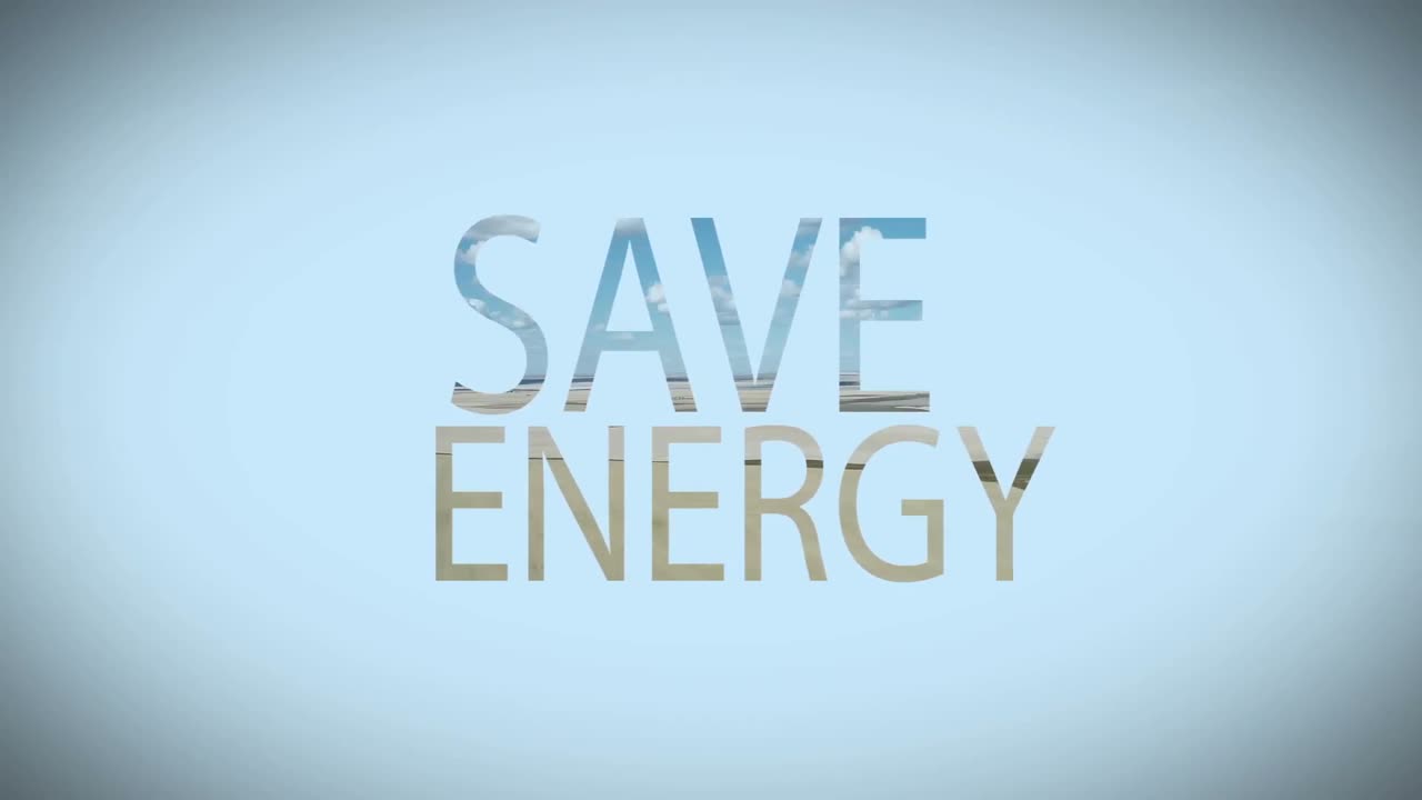 vídeo compuesto digital de ahorro de energía