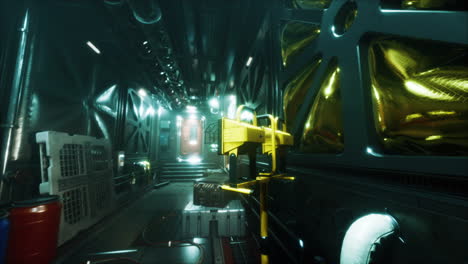 Sci fi looking dark and moody