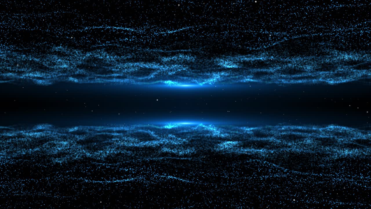 Golden abstract shining gold particles stars sparks wave shimmering glittering light glow glare