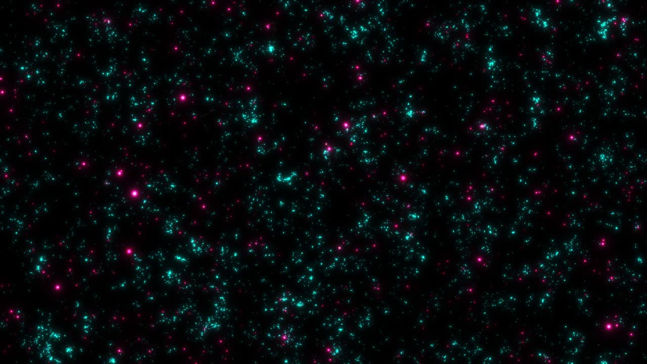 개념 35: 우주에서 추상적인 별의 필드