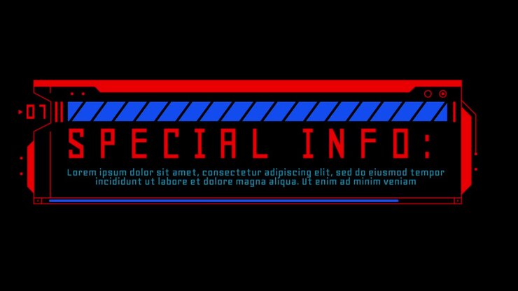 Cyberpunk Lower Thirds