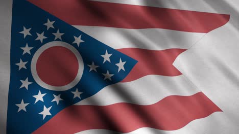 bandera del estado de ohio