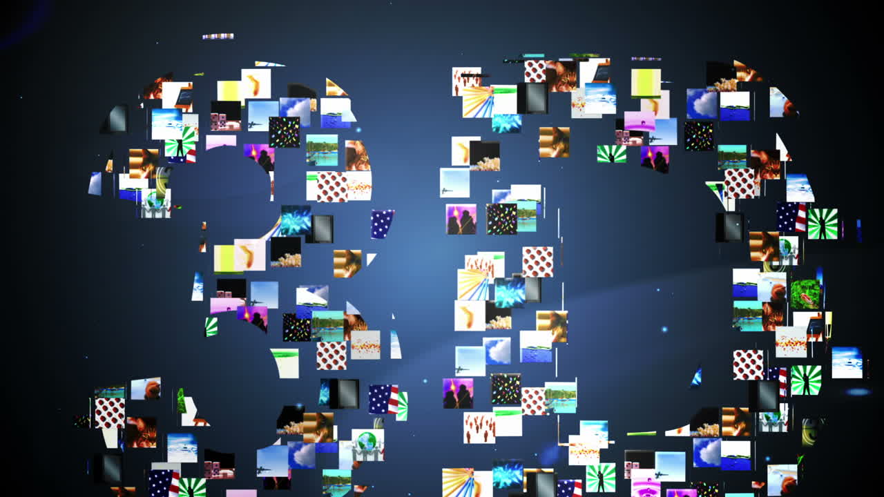 videoclips que forman un mensaje en 3d