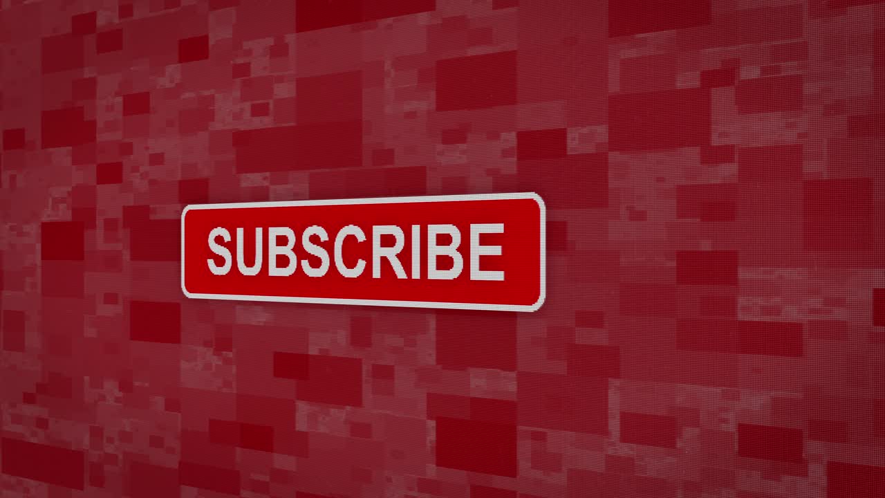 animación de la pantalla de la computadora con el botón de suscripción de píxeles