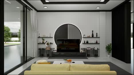 modern minimalist living room design