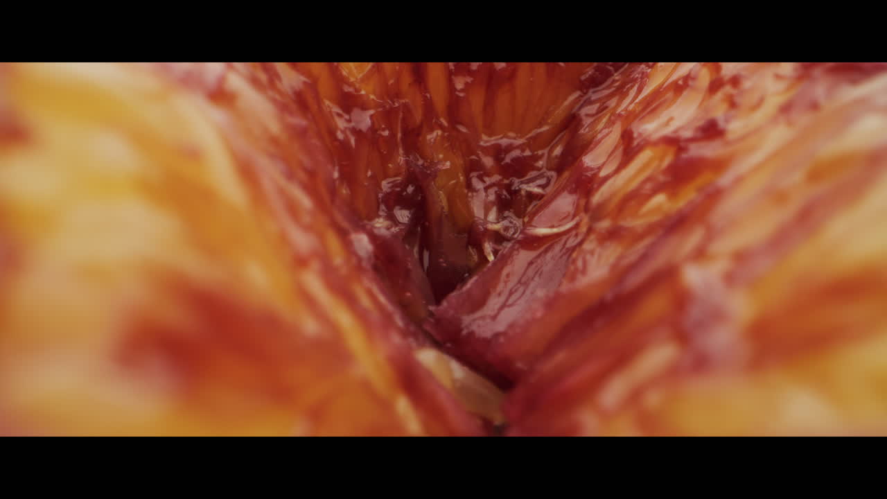 Close up of Peach Flesh