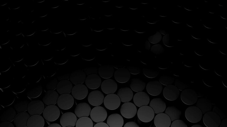 Abstract cylindrical geometric black surfaces in virtual space