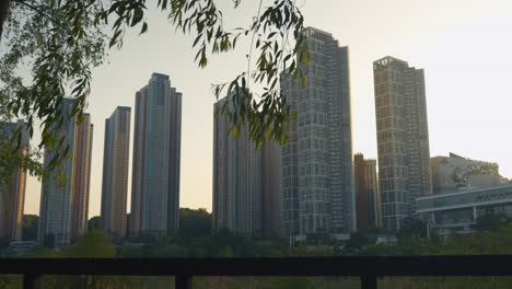 South Korea Buildings Gwanggyo Lake Park in Suwon-si