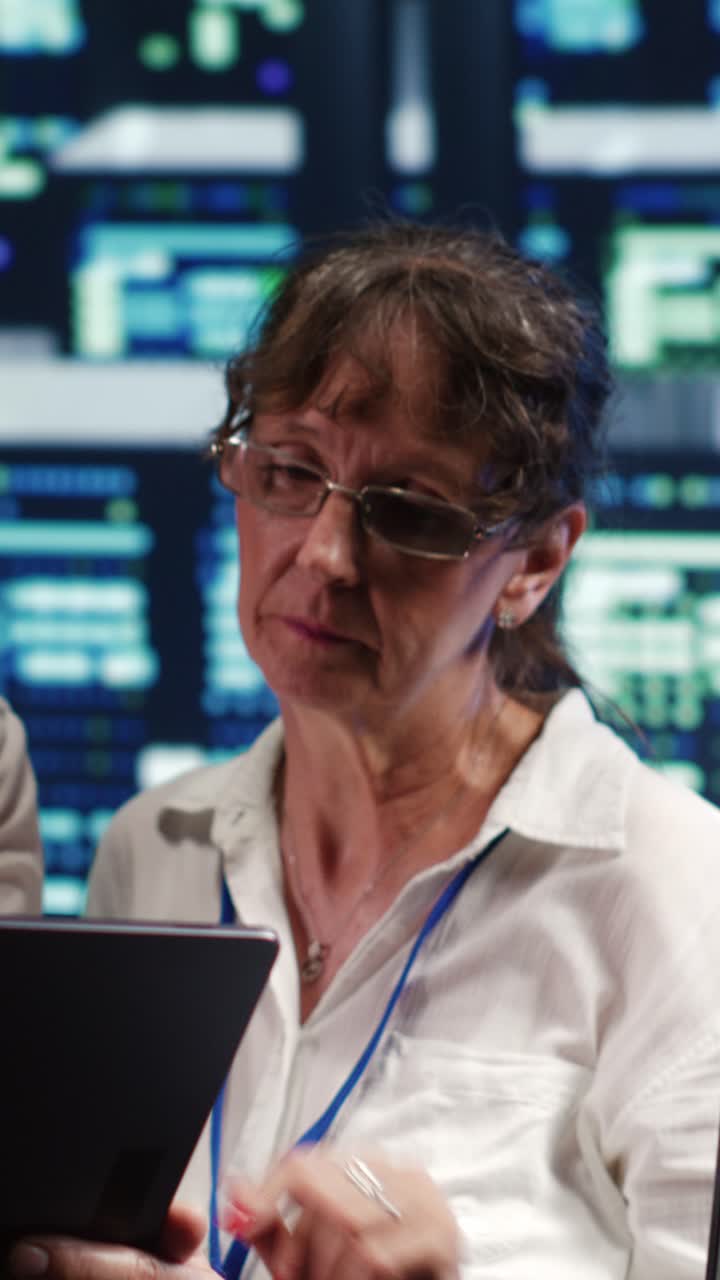 Vertical Managers running code in data center