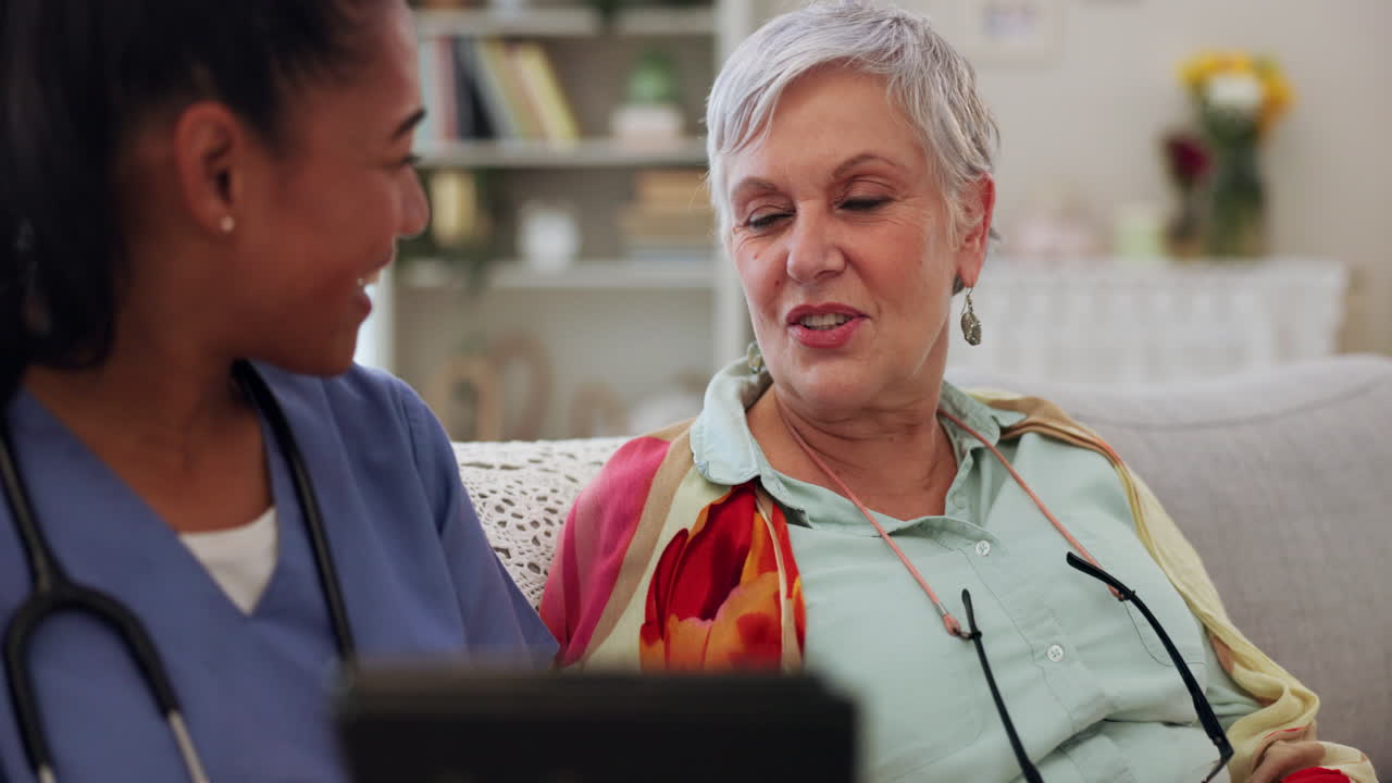 Nurse, old woman or tablet test results