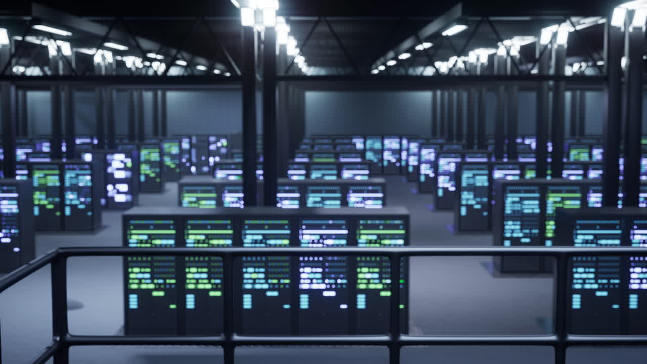 Cryptocurrency server farm