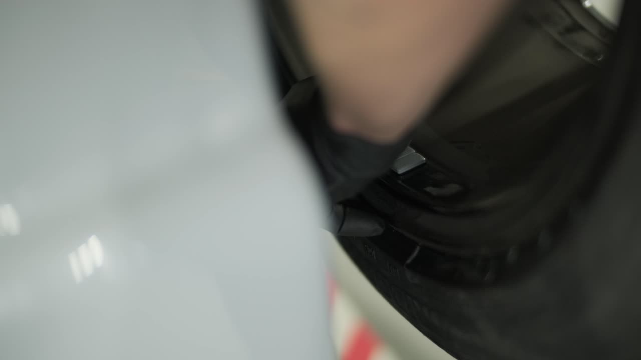 Close-up shot of a car