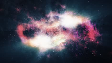 abstract traveling through supernova bursts light. 4k 3d seamless loop heavenly stellar explosion supernova colorful nebula space dust clouds. sci-fi fantasy supernova animation of universe.