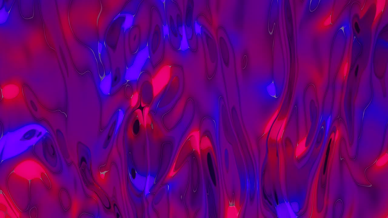 fondo holográfico abstracto en bucle 3d. superficie ondulada con ondas. textura vibrante de moda, textil de moda, diseño gráfico, textura metálica animada.