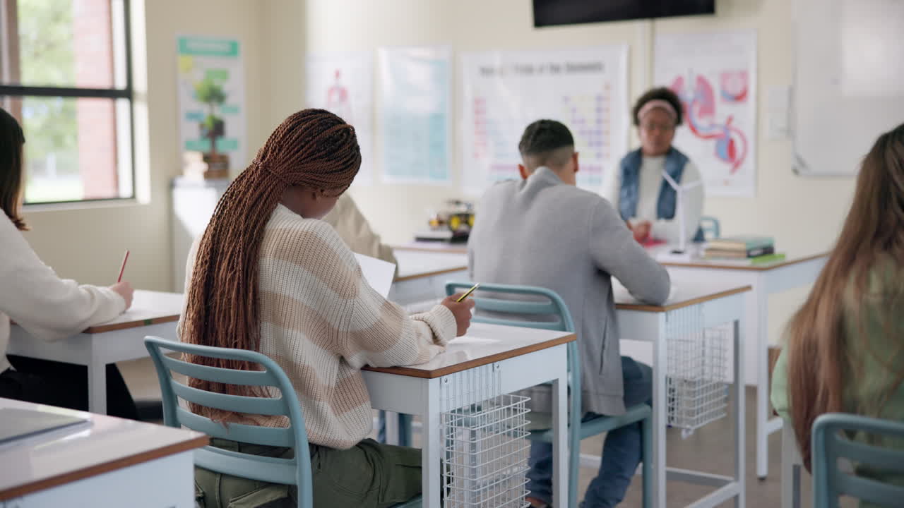 Students in a Classroom