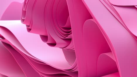 formas geométricas rosadas abstractas