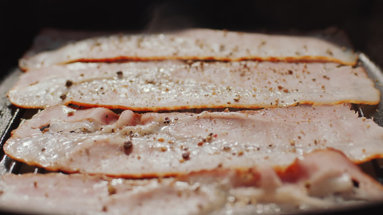 tiempo de cocción del tocino en la parrilla