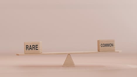 raro y común de equilibrio en el columpio